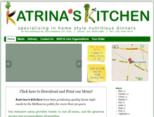 Tablet Screenshot of katrinaskitchen.com.au